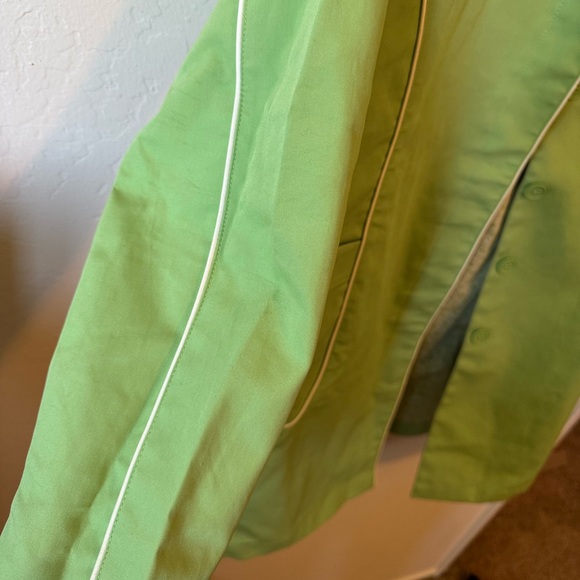 OLD NAVY RETRO LIME GREEN COAT JACKET - Picture 4 of 8